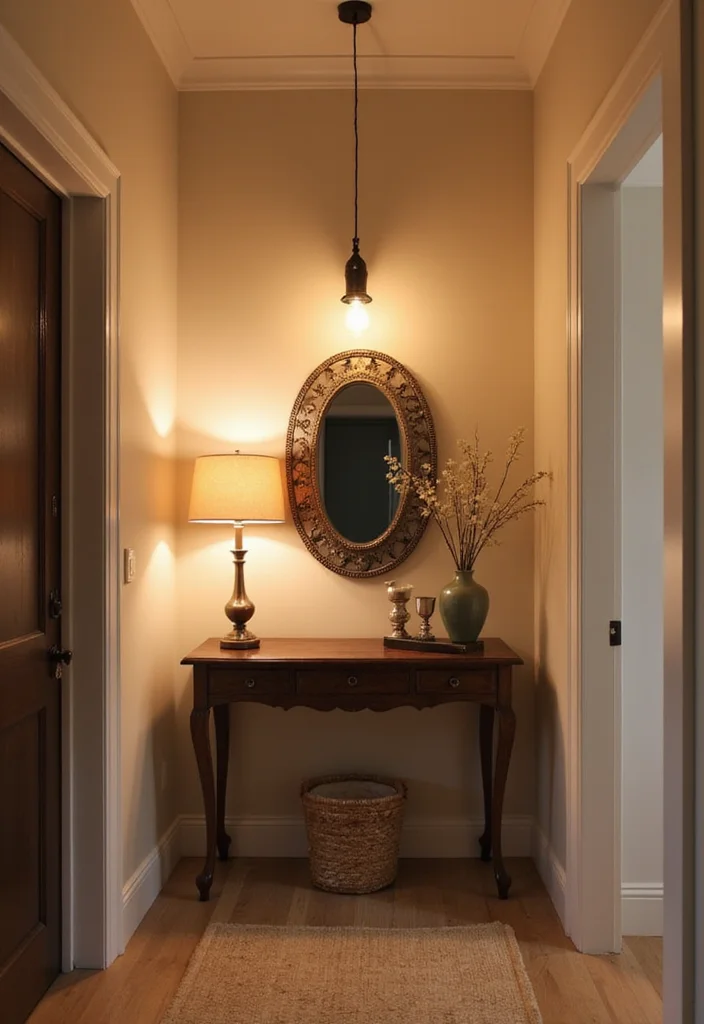 19 Warm Cozy Modern Entryway Ideas for Small Apartments That Make a Stunning First Impression - 2. Inviting Lighting Solutions 1