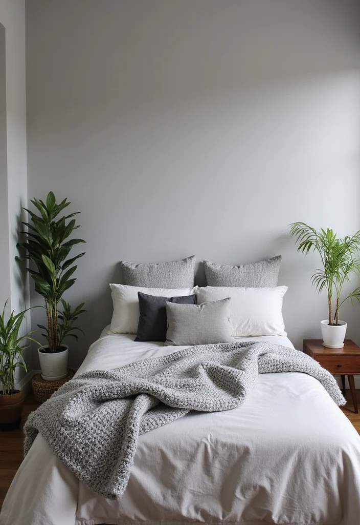 13 Cozy Modern Small Bedroom Ideas on a Budget That Renters Can Do This Weekend - 5. Embrace a Monochrome Color Palette 1