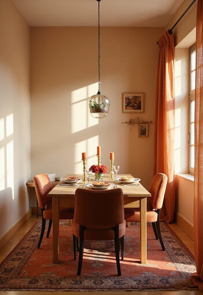 15 Warm Modern Small Dining Room Ideas for Every Layout That Make Hosting Feel Effortless - 3. Color Palette Choices 1