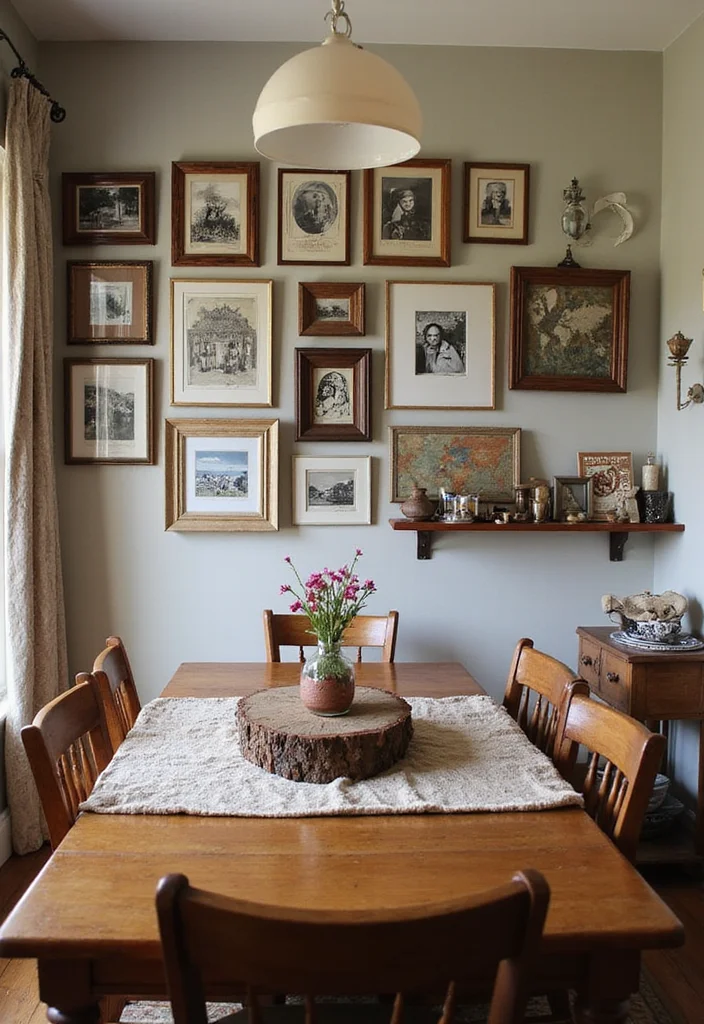 15 Warm Modern Small Dining Room Ideas for Every Layout That Make Hosting Feel Effortless - 6. Personal Touches 1