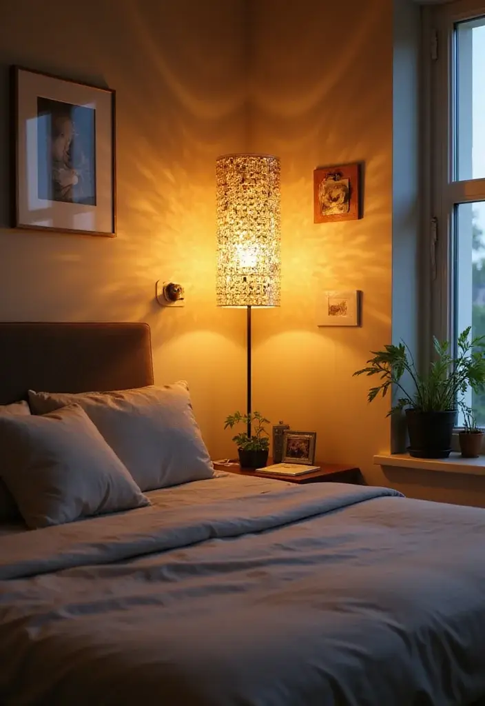 24 Cozy Modern Bedroom Lighting Ideas for Renters That Glow Like a Boutique Hotel - 20. Unique Floor Lamps 1