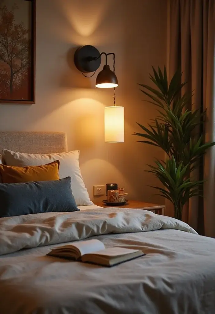 24 Cozy Modern Bedroom Lighting Ideas for Renters That Glow Like a Boutique Hotel - 3. Wall Sconces for Accent Lighting 1
