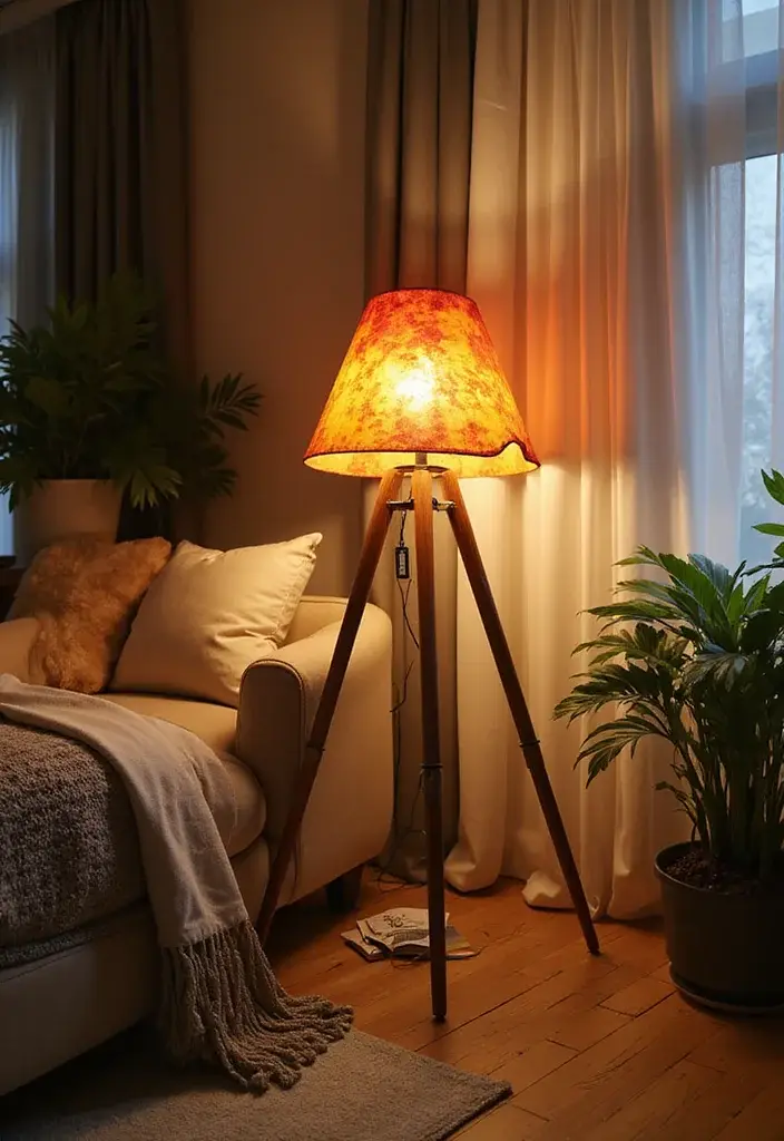 24 Cozy Modern Bedroom Lighting Ideas for Renters That Glow Like a Boutique Hotel - 8. Statement Floor Lamps 1