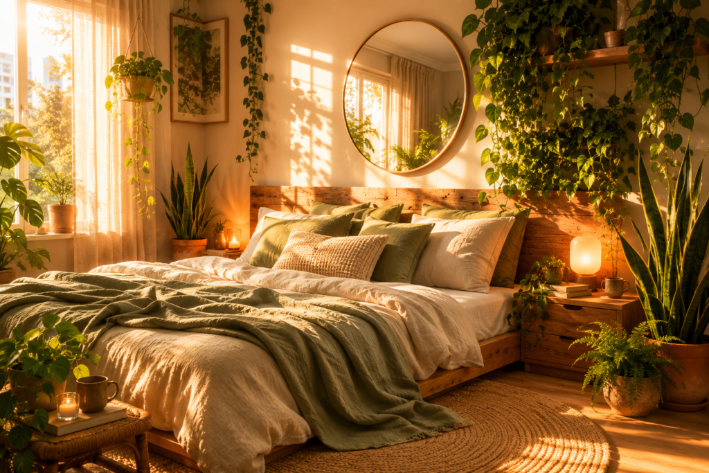 solarplunk bedroom
